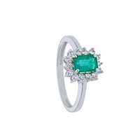 Anello Babila Milano Donna Bacia_Mi in Oro Smeraldo 0.60 Ct 166901 - 166901